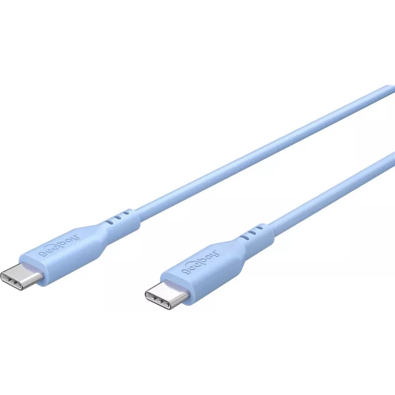 Goobay 77741 USB kabelis zils