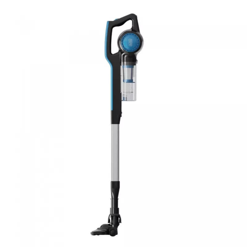 Putekļsūcējs Melns & Decker BXVMS602E — 600 W elektrotīkls, 800 ml ciklonisks, bezputekļu maisa, HEPA, 6 m vads, 2,7 kg