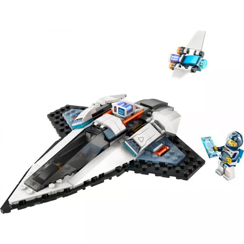 LEGO City konstruktors Kosmosa kuģis 60430 — 240 detaļas, 1 minifigūriņa, vecumam 6+, 170×220×40 mm