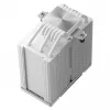 Gaisa dzesētājs DeepCool AK700 Digital WH, 120 mm ventilators, atbalsta AM5/AM4/LGA 1700/1200/1155/1151/1150, balts