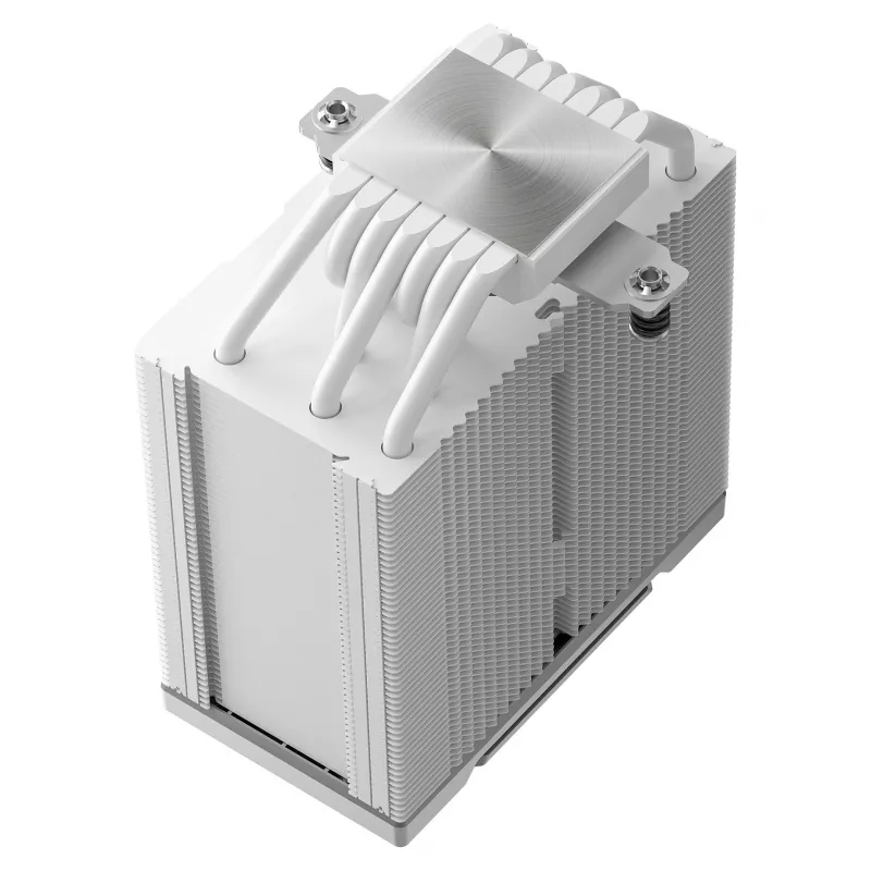 Gaisa dzesētājs DeepCool AK700 Digital WH, 120 mm ventilators, atbalsta AM5/AM4/LGA 1700/1200/1155/1151/1150, balts