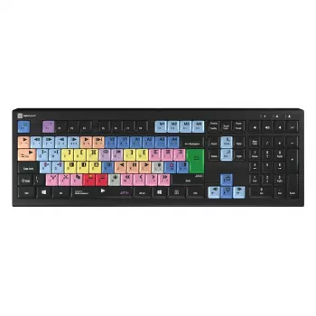 Logickeyboard Avid Media Composer ASTRA 2 aizmugurgaismota tastatūra datoram UK (LKB-MCOM4-A2PC-UK)