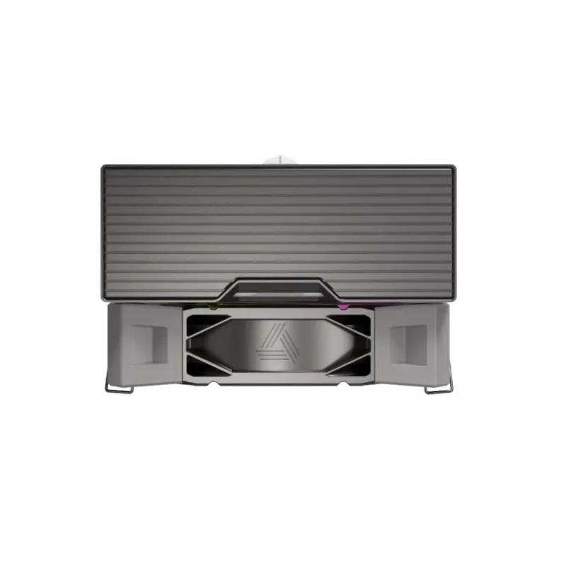Gaisa dzesētājs Montech NX400 ARGB, 120 mm ventilators, FDB, 800–1950 RPM, TDP 270 W, melns
