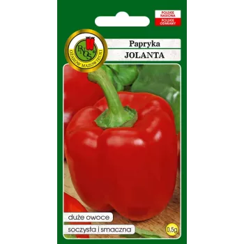 Sēklu paciņa Seklos LT Paprika Jolanta 0,5 g – saldo piparu sēklas audzēšanai