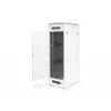 DIGITUS 36HE Unique tīkla skapis 600x800mm stikla durvis pelēks