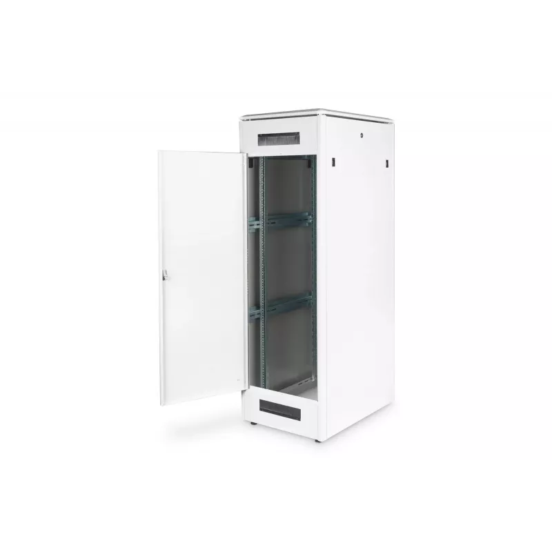 DIGITUS 36HE Unique tīkla skapis 600x800mm stikla durvis pelēks