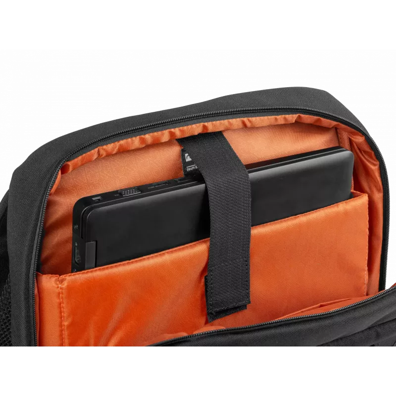 NATEC Niala Ginger Orange 39.6 cm (15.6) Mugursoma Melna