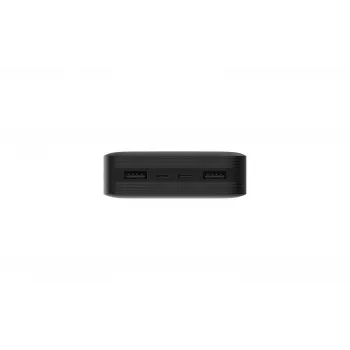 Xiaomi Mi 20000mAh Redmi Power Bank: 2 USB-A porti, ātra uzlāde divām ierīcēm vienlaikus, divi Micro-USB/USB-C ievades porti, pārnēsājams lādētājs mobilajām ierīcēm