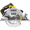 Ripzāģis DeWALT DCS572NT — 18 V Li‑Ion, bezsuku, 184 mm asmens, 58 mm dziļums (90°), 57° slīpums