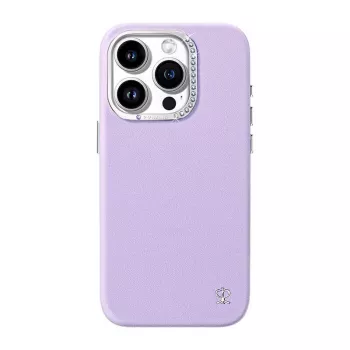 Aizsardzības vāciņš Joyroom PN-15F1 iPhone 15 Pro Max, violets, formas piegulošs ar izgriezumiem