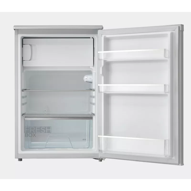 Brīvi stāvošs ledusskapis Midea MDRD168FGE01 — 113L (ledusskapis 97L, saldētava 16L), 84.5 cm, balts