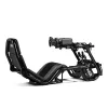 Sacīkšu simulatora kokpits Next Level Racing NLR-R003 F-GT Pro Formula un GT pelēkā izdevums