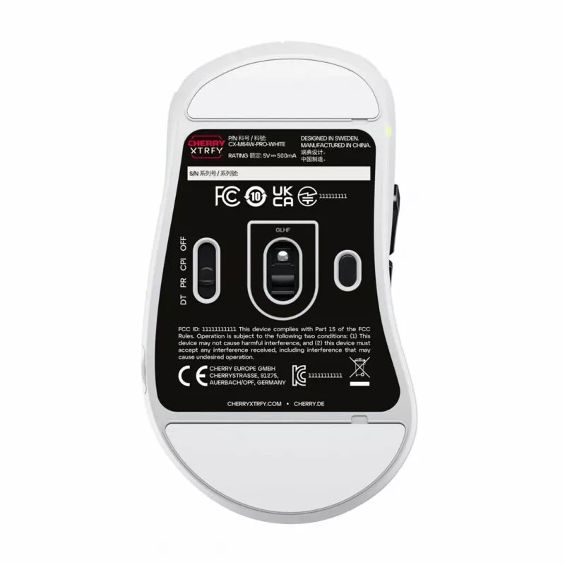 Pele CHERRY XTRFY M64 Pro Wireless RF Bezvadu