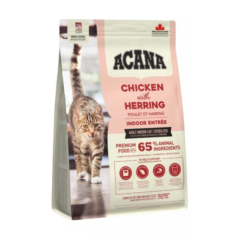 ACANA Indoor Entrée - sausā kaķu barība - 1,8 kg