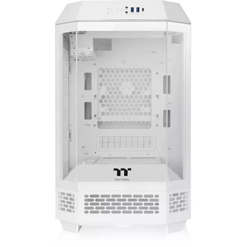 PC korpuss Thermaltake The Tower 250 Snow Mini Tower Balts