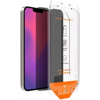 4smarts Second Glass Privacy ekrāna aizsargstikls Apple iPhone 13 13 Pro 14 16e rūdīta stikla