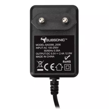 Sienas lādētājs SUBSONIC SA5399 15W kompakts dizains Switch ierīcēm