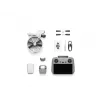 Drons DJI Flip 4 ar 48 MP kameru, 4K (3840x2160), 3110 mAh bateriju, 16 m/s, 14 000 m diapazonu, 4 rotoriem, 0,249 kg, melns/baltss