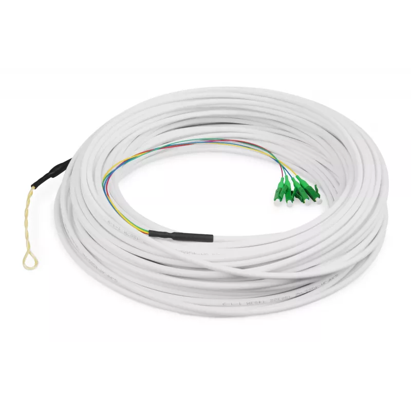 Digitus FTTH nolaižamais kabelis, vienmoda, 4 šķiedras, 30 m, LC/APC