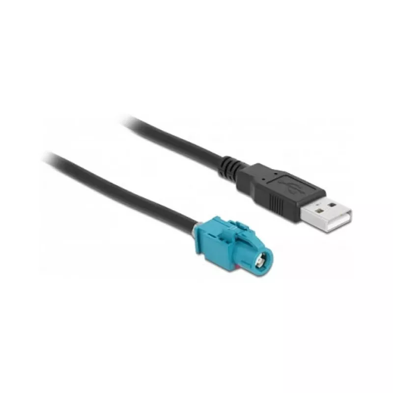 HSD Z kabelis Female uz USB 2.0 Type-A Male 1m DeLOCK