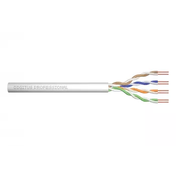 Digitus ASSNET250 CAT 6 U/UTP datu kabelis - instalācijas kabelis, 305 m, Eca