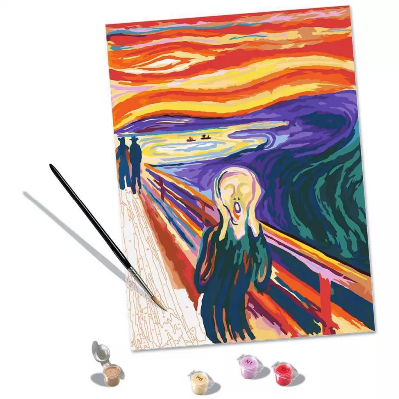 CreArt ART kolekcija - Munch: Der Schrei, Gleznošana