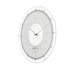 NeXtime klok 8125 Fancy Round, Ø43 cm, sienas, balts/sudrabs