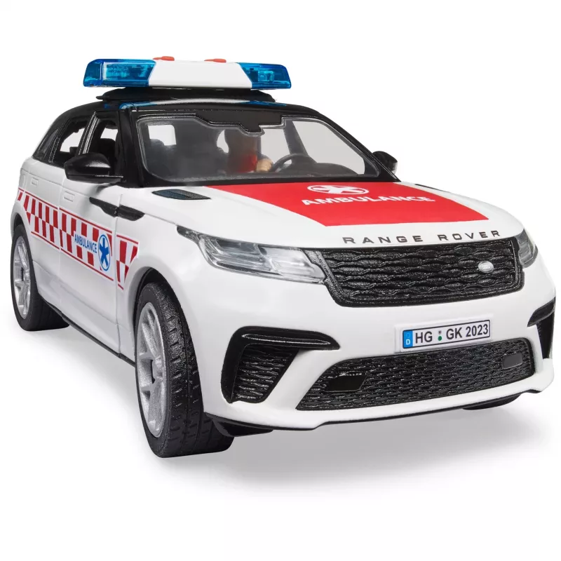 Automašīna Range Rover Velar Ugunsdzēsības dienests ar figūriņu