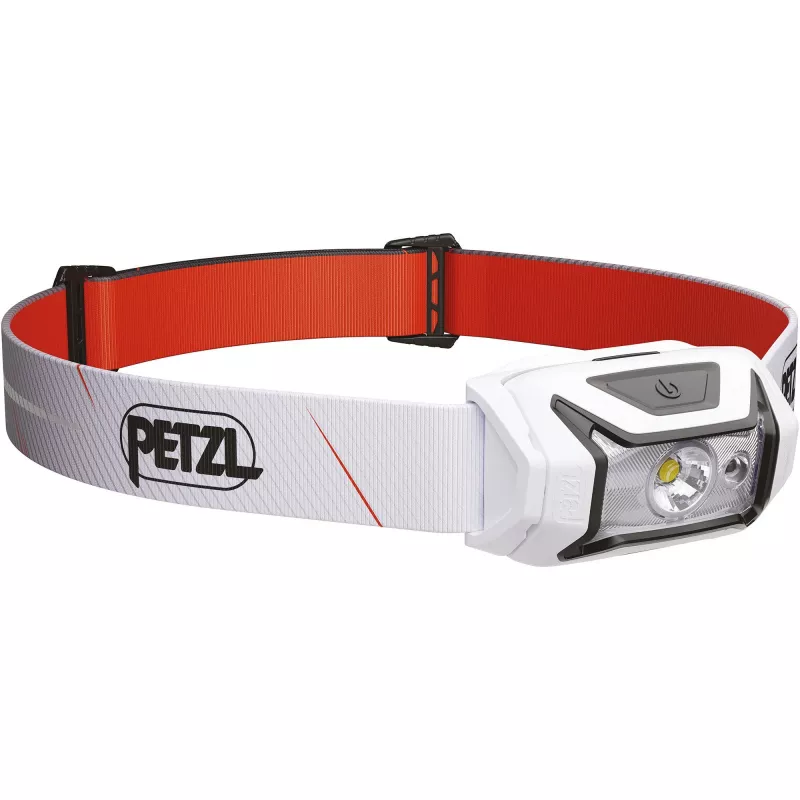 Galvas lukturis Petzl TIKKA CORE 450 lm balts — Uzlādējams galvas lukturis, kompakts brīvroku apgaismojums