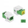 Keystone modulis SC Simplex sievišķais uz SC Simplex sievišķais DeLOCK 86831