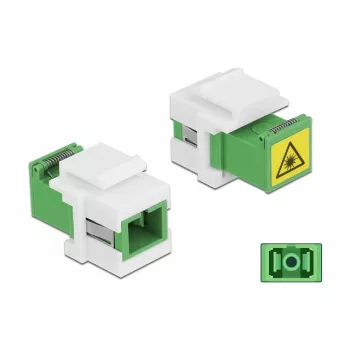 Keystone modulis SC Simplex sievišķais uz SC Simplex sievišķais DeLOCK 86831