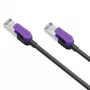 Tīkla kabelis CABLETIME Cat8 S/STP 5 m, melns
