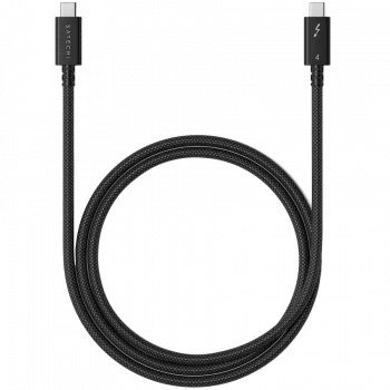 Satechi ST-YTB100K Thunderbolt kabelis 1 m 40 Gbit/s Melns