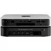miniStack STX, Thunderbolt 4 (schwarz, Stapelbares Storage-Gehäuse mit Thunderbolt Hub Xpansion)