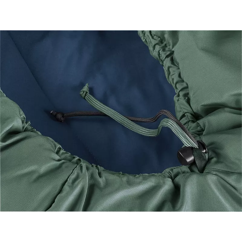 Mūmijas guļammaiss DEUTER Orbit SL +5°C / 41°F — 750 mm platums, 480 mm dziļums, Ripstop PES, Zaļš