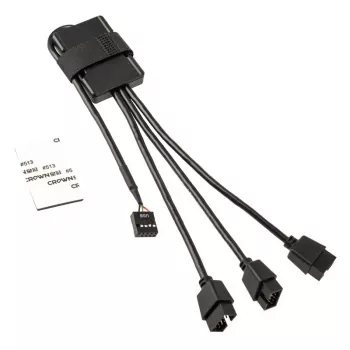 USB centrmezgls Lian Li PW-U2HB — 3x USB-A 2.0 pieslēgvietas