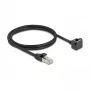 Tīkla kabelis DeLOCK 81097 RJ-45 Cat6 1 m Melns