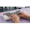 Savio ASTRAL WHITE JADE 3 COLOURS tastatūra Gaming USB QWERTY US International