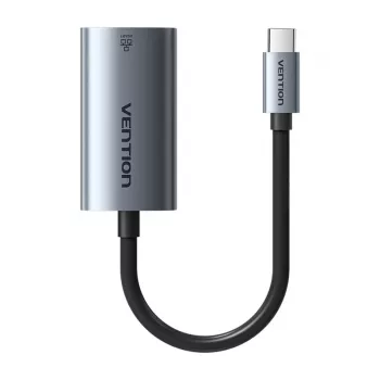 Vention CFP USB Type-C uz Gigabit Ethernet adapteris 1000 Mbit/s, pelēks