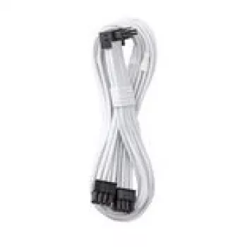 CableMod C-Series Pro Connection kabelis - Variant A, 90°, 16-Pin to 2x8-Pin PCIe, balts
