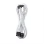 CableMod C-Series Pro Connection kabelis - Variant A, 90°, 16-Pin to 2x8-Pin PCIe, balts