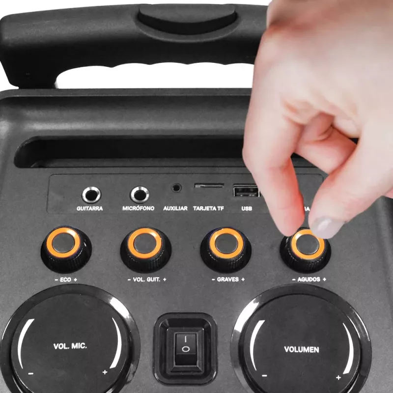 Portable Speaker Manta SPK5220, Melns