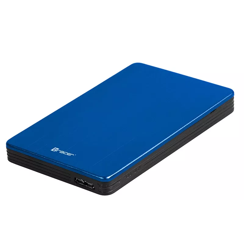 HDD korpuss Tracer TRAOBD46398 zils 2.5 collu