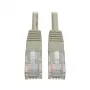 Tripp Lite N002-001-GY tīkla kabelis pelēks 0,30 m Cat5e U/UTP (UTP) (N002-001-GY)