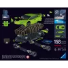 3D puzle 158 gabali Lamborghini Huracan EVO zaļš