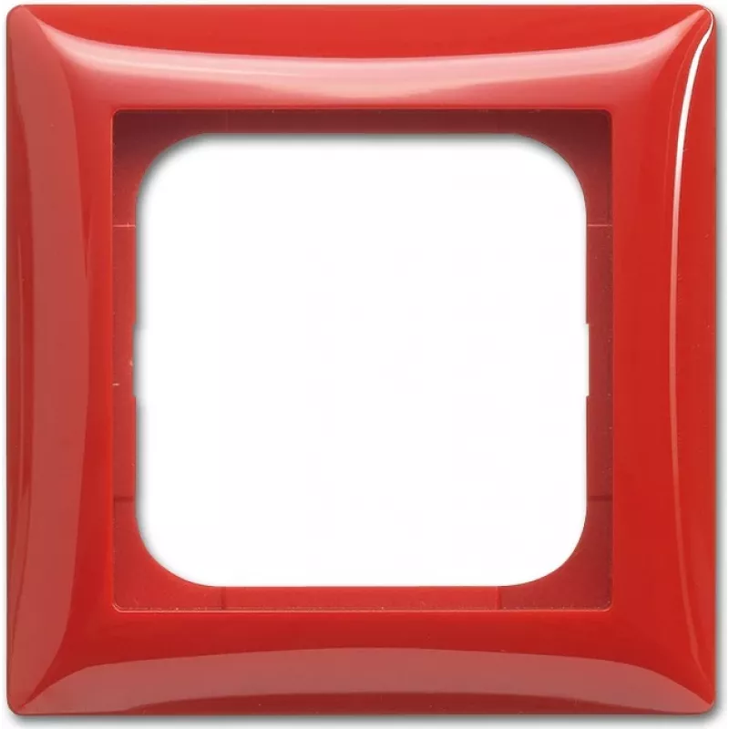 Busch-Jaeger 1725-0-1556. Produktfarbe: Rot, Design: Schraubenlos (1725-0-1556)
