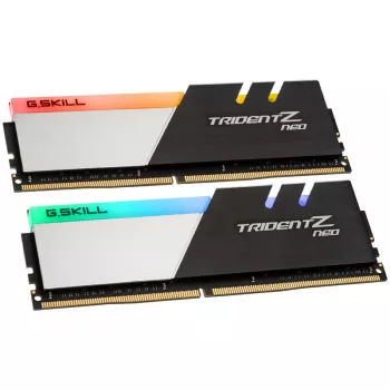 G.SKILL DIMM 16 GB DDR4-3600 (2x 8 GB) divu moduļu komplekts, operatīvā atmiņa melna/sudraba, F4-3600C16D-16GTZNC, Trident Z Neo, INTEL XMP