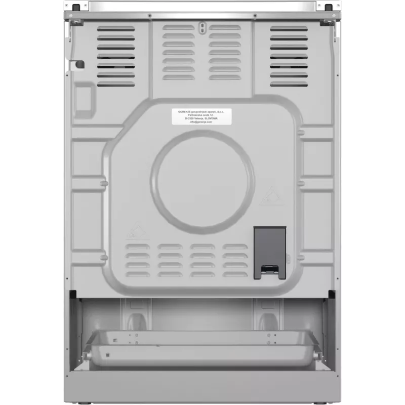 Gorenje GKS6C71XF brīvi stāvoša plīts ar cepeškrāsni sudraba krāsā