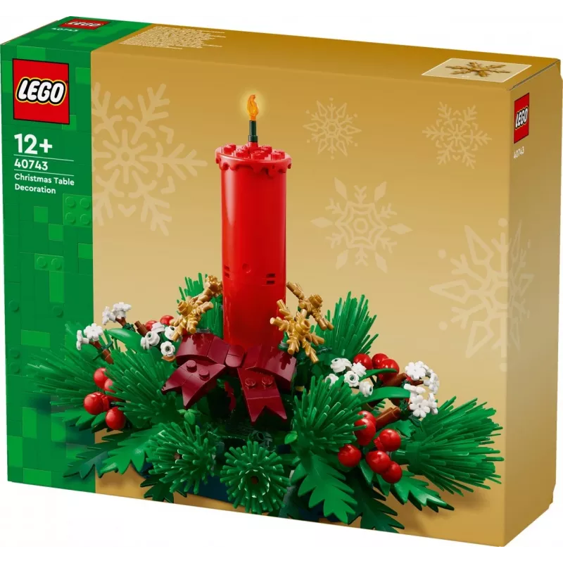 LEGO 40743 Ziemassvētku galda rotājums