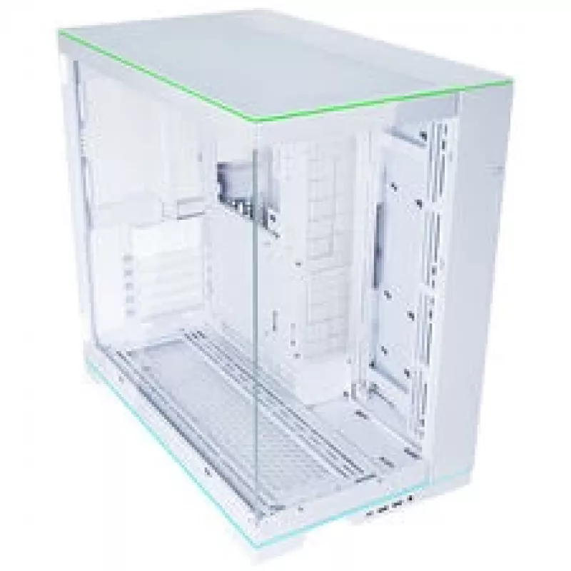 Lian Li O11 Dynamic EVO RGB PC korpusa komplekts + HydroShift II LCD-S 360TL AiO + 6x UNI FAN SL-INF 120 Reverse Blade ventilators - Balts